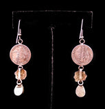 Navajo Sterling Silver and Turquoise Earrings by Betty Yellowhorse (SOLD)