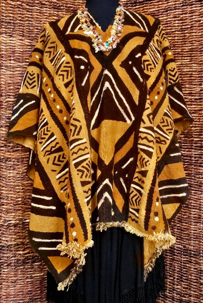 Mud Cloth Mali - Poncho
