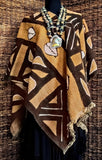 Mud Cloth Mali - Poncho