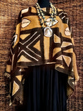 Mud Cloth Mali - Poncho