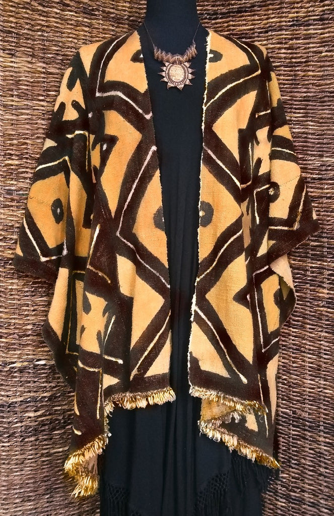 Mud Cloth Mali - Ruana