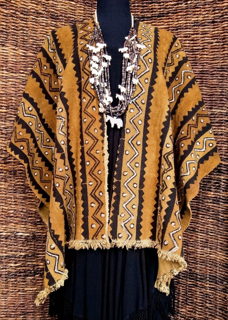 Mud Cloth Mali - Ruana