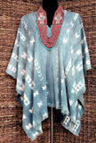 Indigo Mali - Poncho