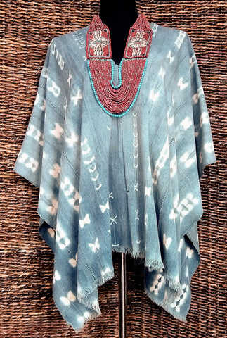 Indigo Mali - Poncho