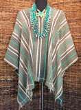 Mud Cloth Baule Textile - Ivory Coast - Poncho SOLD