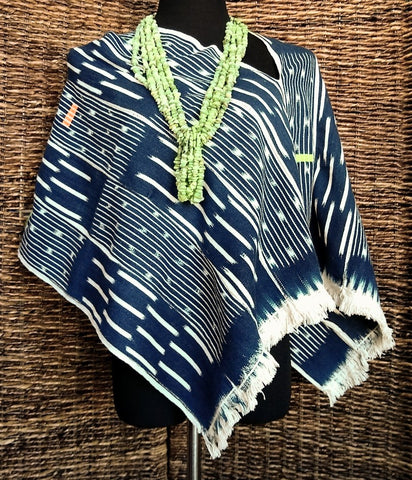 Indigo Baule Textile - Ivory Coast - La Poncha