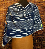 Indigo Baule Textile - Ivory Coast - La Poncha