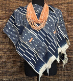Indigo Baule Textile - Ivory Coast - La Poncha
