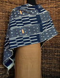 Indigo Baule Textile - Ivory Coast - La Poncha