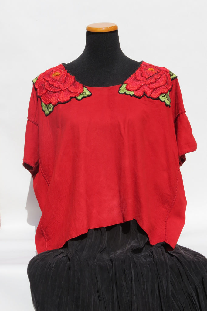Xochitl™ Huipil - Rojo