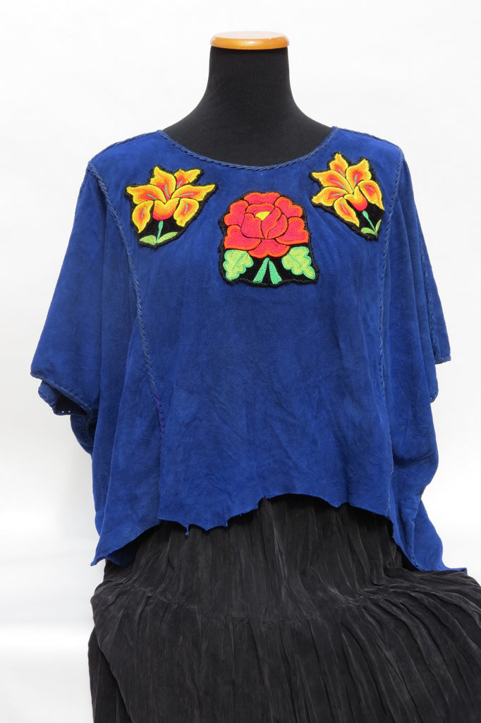 Xochitl™ Huipil - Indigo