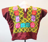 Huipil Tehuana - 21" W x 18" L