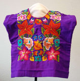 Huipil Tehuana (Child's) - 15" W x 16" L
