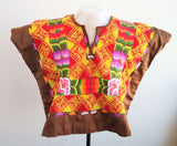 Huipil Tehuana - 20" W x 18" L