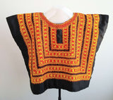 Huipil Tehuana Cadenilla - 25.5" W x 21.5" L
