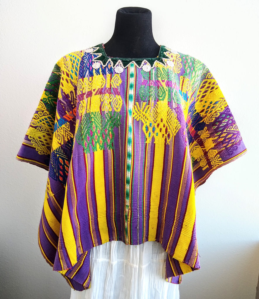 Huipil San Juan Sacatepequez, Guatemala - 39.5" W x 24" L SOLD