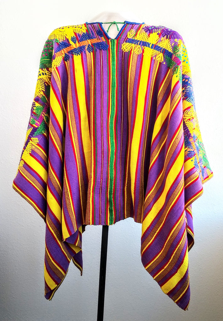 Ceremonial Huipil Ixcaco San Juan Sacatepequez, Guatemala - 52" W x 26" L