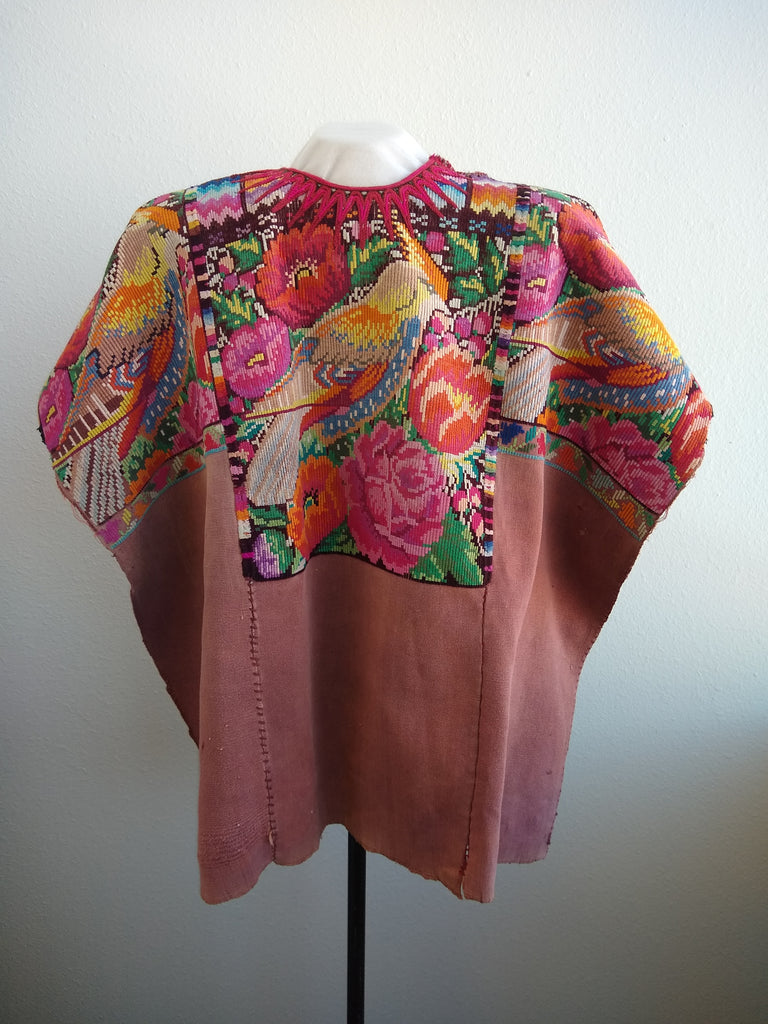 Huipil Chichicastenanga, Guatemala - 33" W x 29" L