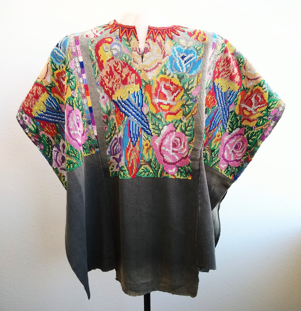 Huipil Chichicastenanga, Guatemala - 32" W x 27" L