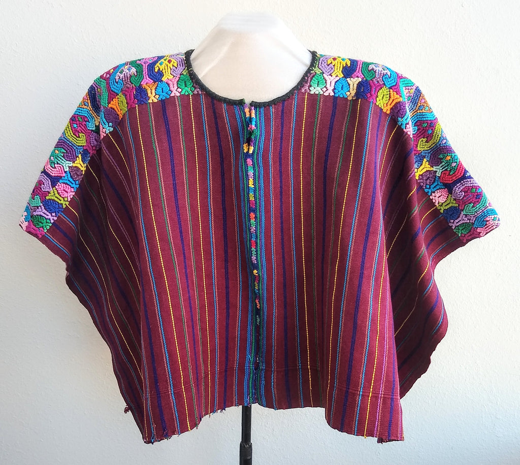Huipil Xenacoj, Guatemala - 35" W x 20" L