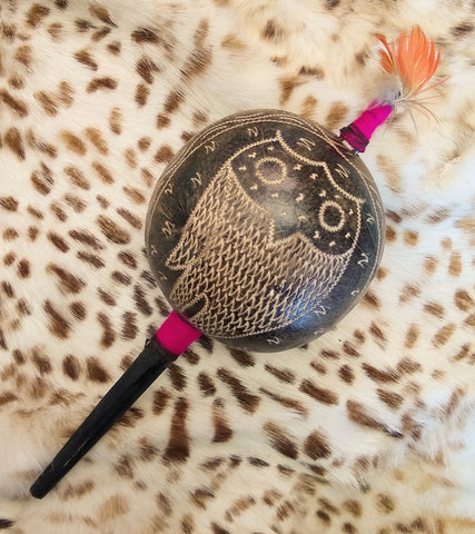 Shipibo Rattle (Large) SOLD. BUT, there are more that not on line yet.