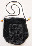 Embroidered Velvet Bag from Guatemala