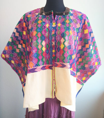 Huipil, Guatemala - 36" W x 24" L