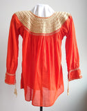 Blouse/Blusa, Mexico - 21" W x 27" L