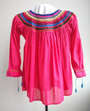 Chiapas Blouse/Blusa, Mexico - 22" W x 27" L