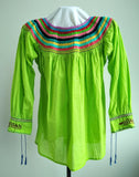 Chiapas Blouse/Blusa, Mexico - 23" W x 27" L