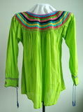 Chiapas Blouse/Blusa, Mexico - 23" W x 27" L
