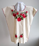 Chiapas Blouse/Blusa, Mexico - 21" W x 25.5" L
