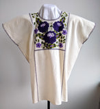 Chiapas Blouse/Blusa, Mexico - 25" W x 26" L