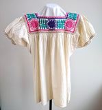 Chiapas Blouse/Blusa, Mexico - 24" W x 28" L
