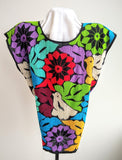 Jalapa Blouse/Blusa, Mexico - 21" W x 27" L