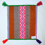 Q'ero Style Mesa/Mestana/Despacho Cloth - 22.5" X 26.5"