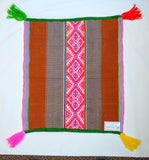 Q'ero Style Mesa/Mestana/Despacho Cloth - 22.5" X 26" HOLD