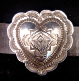 Navajo Sterling Silver Concho Belt by Vincent Platero SOLD