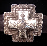 Navajo Sterling Silver Concho Belt by Vincent Platero SOLD