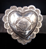 Navajo Sterling Silver Concho Belt by Vincent Platero SOLD