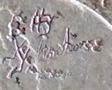 Navajo Turquoise, Charoite, and Sterling Silver Necklace by Betty Yellowhorse