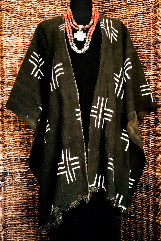 Mud Cloth Mali - Ruana