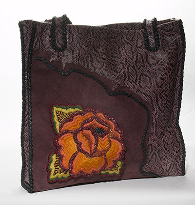 Xochitl™ Tote Bag - Burgundy (#015)