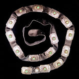 Navajo Sterling Silver and Turquoise Concho Belt by Albert and Jacqualine Cleveland SOLD