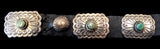 Navajo Sterling Silver and Turquoise Concho Belt by Albert and Jacqualine Cleveland SOLD