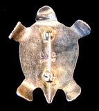 Navajo Sterling Silver and Turquoise Pin by Albert and Jacqualine Cleveland HOLD