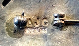 Navajo Sterling Silver and Turquoise Pin by Albert and Jacqualine Cleveland HOLD