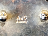 Navajo Sterling Silver and Turquoise Pin by Albert and Jacqualine Cleveland HOLD