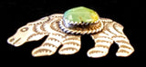 Navajo Sterling Silver and Turquoise Pin by Albert and Jacqualine Cleveland HOLD