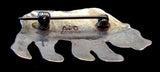 Navajo Sterling Silver and Turquoise Pin by Albert and Jacqualine Cleveland HOLD